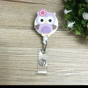 Owl Badge Reel